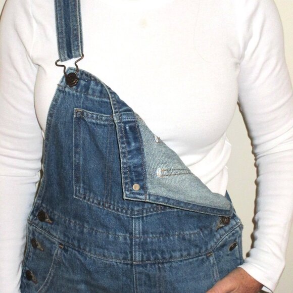 Levi's Women's Vintage Jeans Cotton Denim Overalls Medium Wash NWT 853150024 - Picture 14 of 14